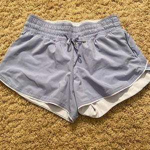 Lululemon 4” Reversible speed up w/ drawstring shorts size 4